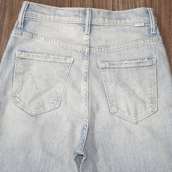 NWOT Mother High Waisted Tunnel Vision Sneak Jeans Sippin Sweet Tea Size 24 - Picture 9 of 14